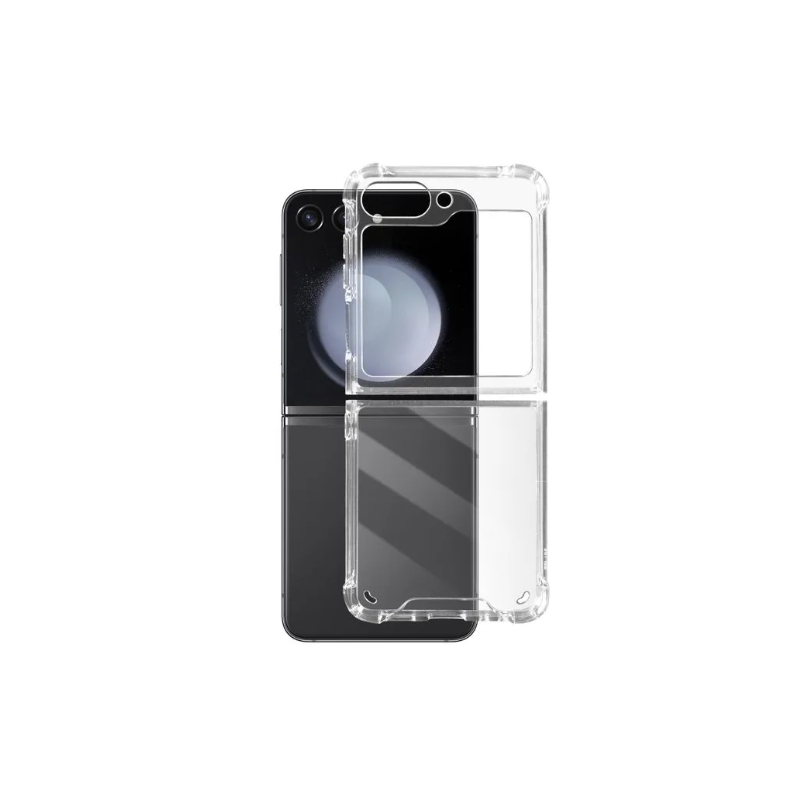 COQUE FLIP 5 TRANSPARENTE ROBUSTE