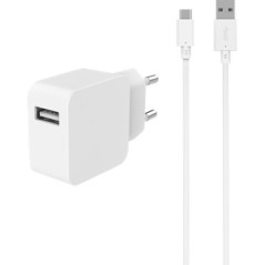 PACK ENERGIE SECTEUR 3A CABLE USB C - USB C