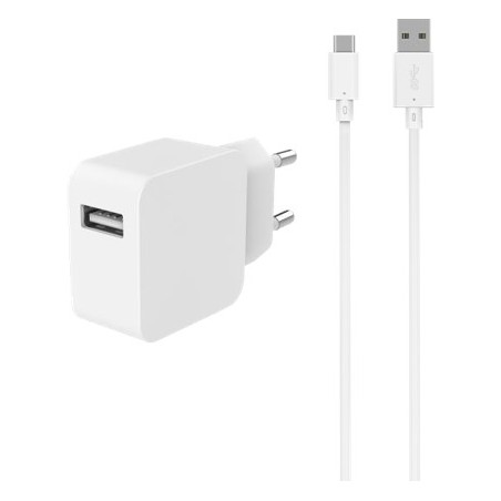 PACK ENERGIE SECTEUR CABLE 2.4 A USB A - USB C